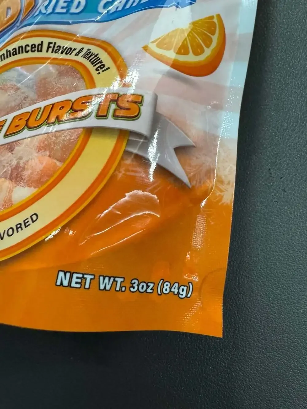 Arctic Bites Freeze Dried Candy Orange Bursts 3oz